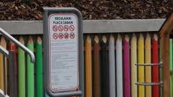 Plac zabaw na ścieżce edukacyjno-ekologiczej