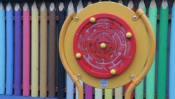 Plac zabaw na ścieżce edukacyjno-ekologiczej