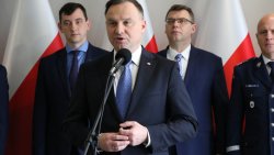 Wizyta prezydenta RP Andrzeja Dudy na Warmii i Mazurach