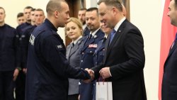 Wizyta prezydenta RP Andrzeja Dudy na Warmii i Mazurach