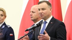 Wizyta prezydenta RP Andrzeja Dudy na Warmii i Mazurach