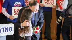 Wizyta prezydenta RP Andrzeja Dudy na Warmii i Mazurach