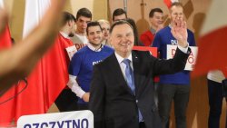 Wizyta prezydenta RP Andrzeja Dudy na Warmii i Mazurach