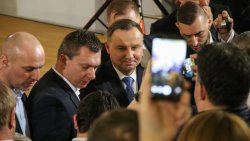 Wizyta prezydenta RP Andrzeja Dudy na Warmii i Mazurach