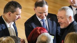 Wizyta prezydenta RP Andrzeja Dudy na Warmii i Mazurach