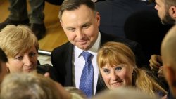 Wizyta prezydenta RP Andrzeja Dudy na Warmii i Mazurach