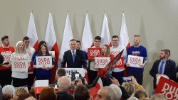 Wizyta prezydenta RP Andrzeja Dudy na Warmii i Mazurach