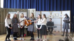 Odsłonięcie tablicy upamiętniającej organizację \