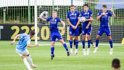 Stomil Olsztyn przegrał z Miedzią Legnica 1:2 (11.07.2020)