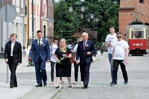 Jerzy Buzek wsparł Elżbietę Gelert