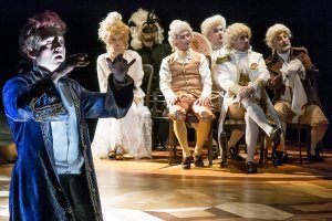  Aktorzy ćwiczą przed premierą Amadeusza