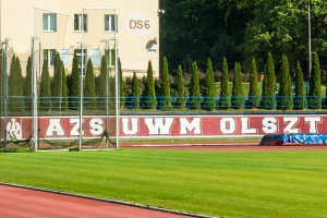 Stadion na olsztyńskim Kortowie jak nowy. 