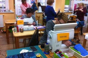  Maraton szycia poduszek w Elblągu