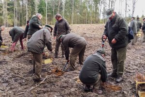 Przyszli leśnicy szkolą się we Francji