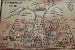  Grunwald - krajobraz po bitwie w 1410 i 2016 roku