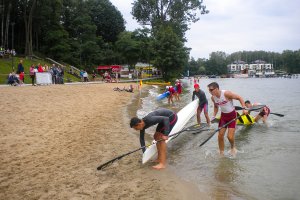 Najlepsi kajakarze rywalizowali na jeziorze Ukiel 