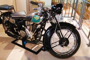 Unikatowe motocykle w olsztyńskim tartaku