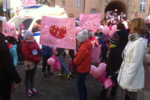  Amazonki manifestowały w Elblągu