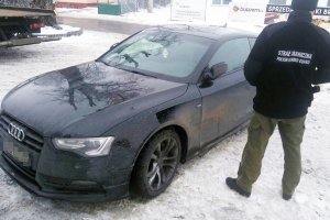 Audi A5 Coupe odzyskane przez Straż Graniczną