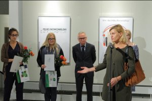 Trzy laureatki konkursu na plakat o Feliksie Nowowiejskim