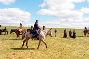 Majówka z łukiem i koniem, czyli międzynarodowe zawody historycznego łucznictwa w Grunwaldzie