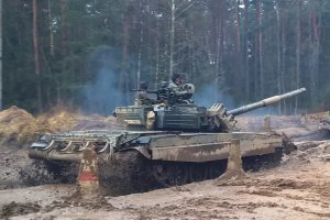 W Braniewie pożegnano czołgistów, którzy zmienią kolegów na Łotwie