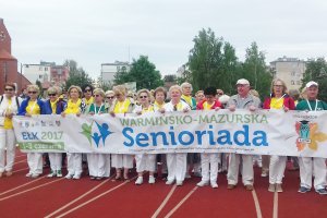 Seniorzy rywalizują sportowo w Ełku