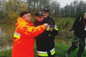 Woda na Żuławach Elbląskich opada