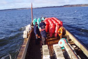 Przygotowania do sezonu w pełni. Trwa znakowanie szlaku wodnego na Mazurach