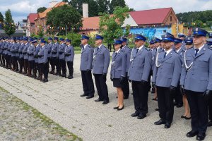 Uroczysty apel, awanse i nagrody dla liderów. Mundurowi uczcili 100 lat istnienia polskiej policji