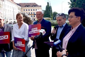 Kandydaci Lewicy przedstawili program wyborczy. 