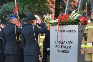 Olsztyn pamięta o rocznicy zamachów na wieże World Trade Center i strażakach poległych w akcji