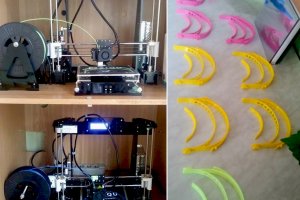 Są kolorowe, a wyprodukowanie jednej trwa kilka godzin. Olsztyńska podstawówka dołączyła do produkcji przyłbic ochronnych