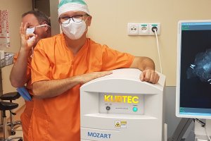 Pomoże w walce z nowotworami tarczycy i piersi. Szpital w Elblągu zyskał nowy sprzęt