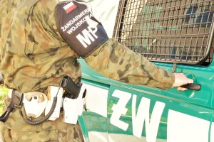 Dron w polu przy granicy z Rosją. Na miejscu pracują służb