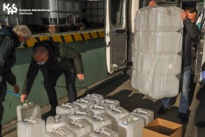 Spirytus odebrany przestępcom trafił do szpitala MSWiA