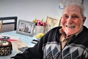 101 urodziny majora Józefa Rusaka. Był jednym z pierwszych żołnierzy „Łupaszki”