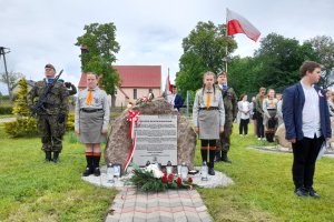 W Zaborowie upamiętniono młodych bohaterów II wojny światowej