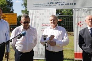 Wicepremier Gliński zapowiedział inwestycje w COS w Giżycku