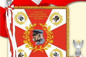 Piłsudczycy z Mazur doczekali się własnego sztandaru. Jego haftowanie trwało prawie rok