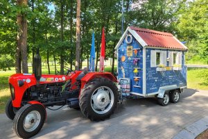 Witek Obieżyświat odwiedził Olsztyn. Podróżnik zbiera pieniądze na pomoc potrzebującym dzieciom