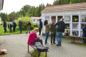 Olsztyn znów zagra w filmie. Za plan posłużyły kolumbaria na cmentarzu komunalnym