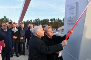 Jerzy Wilk patronem Mostu Południowego na Mierzei Wiślanej. 