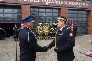Strażacy z Nowakowa otrzymali nowy samochód ratowniczo-gaśniczy