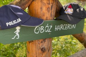 Policjanci odwiedzili harcerzy