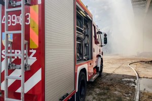Pożar strawił tartak w Lidzbarku