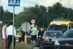 Na ul. Sielskiej zderzyły się trzy samochody