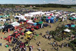 Jesienne Targi Rolnicze na lądowisku w Gryźlinach. ZDJĘCIA