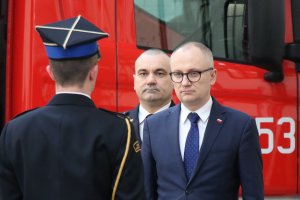 Wiceszef MSWiA u strażaków: jesteście fundamentem systemu bezpieczeństwa