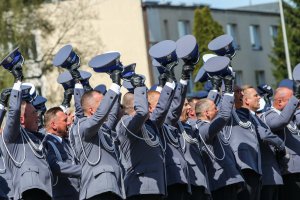 Rekordowa promocja oficerska w Wyższej Szkoły Policji. 